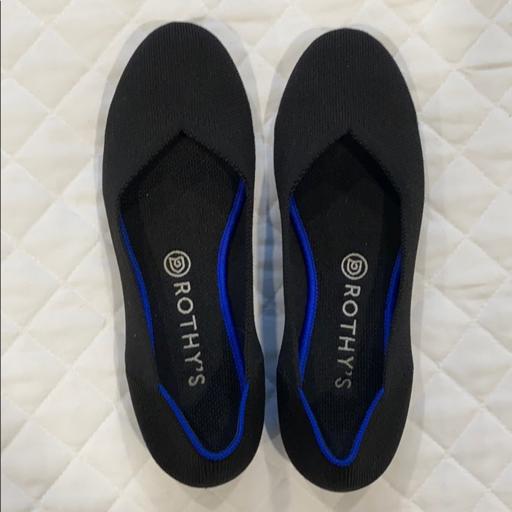 Rothy’s ‘The Flat’ black flats